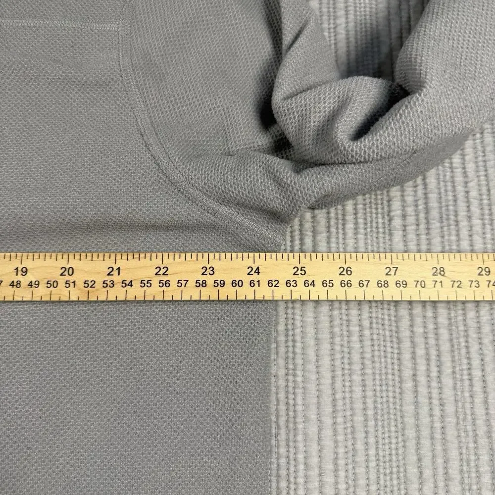 North Face Pullover 1/4 Zip Fleece Sweater Mens XL Gray Gorpcore Y2K